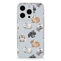 TPU Hoesje voor iPhone 15 Pro Max Konijntjes