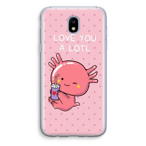 Love You A Lotl: Samsung Galaxy J5 (2017) Transparant Hoesje