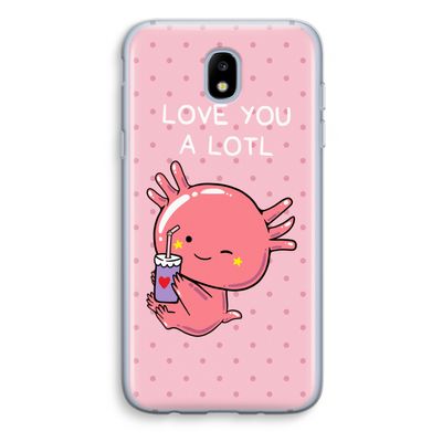 Love You A Lotl: Samsung Galaxy J5 (2017) Transparant Hoesje