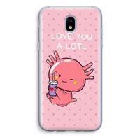 Love You A Lotl: Samsung Galaxy J5 (2017) Transparant Hoesje