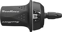 SunRace draaigreep 3v links tsm21 lf