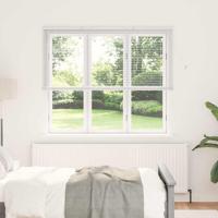 Raam Blind met gordijnen Anders Wit 80 x 130 cm Aluminium
