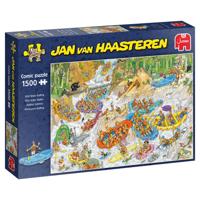 Jumbo Jan van Haasteren puzzel Wild water raften - 1500 stukjes