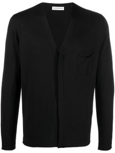GOES BOTANICAL cardigan boutonné à col v - Noir