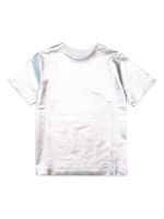 MM6 Maison Margiela Kids t-shirt en coton à logo brodé - Blanc