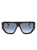 DSQUARED2 EYEWEAR lunettes de soleil Hype à monture pilote - Noir