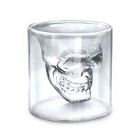 Aretica Shot glaasje Skull set van 4 glas -