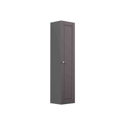 Badkamerkast Borneo Zijdeglans Antraciet 150 cm