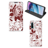 Bookcase OnePlus Nord CE 5G Watercolor Flowers