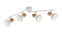 Trio Plafondlamp Latika 4-lichts wit R81524031 - thumbnail