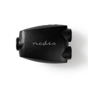 Nedis TosLink-Adapter | Toslink Female | 2x TosLink Female | Splitter | Zwart | 1 stuks - CAGB25940BK CAGB25940BK