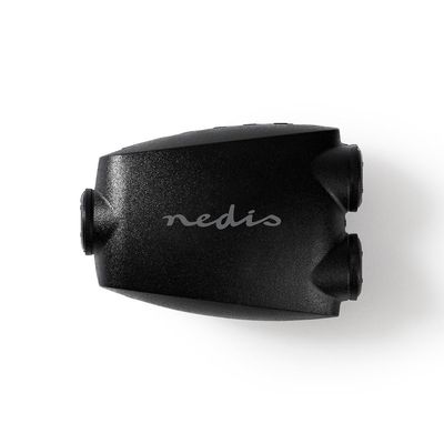 Nedis TosLink-Adapter | Toslink Female | 2x TosLink Female | Splitter | Zwart | 1 stuks - CAGB25940BK CAGB25940BK