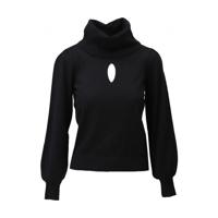 K Design - Zwart | Dames | Trui | Zwart | XXL | regular | Kamst mode