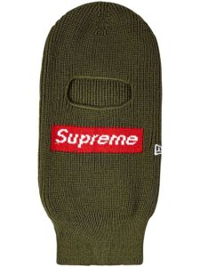 Supreme x New Era cagoule Box Logo - Vert