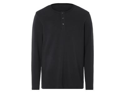 LIVERGY Heren t-shirt (Zwart, L)