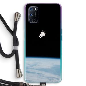 Alone in Space: Oppo A72 Transparant Hoesje met koord