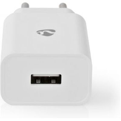 Thuislader | 2,4 A | Losse Kabel | USB-C | Wit