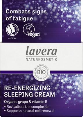 Lavera Re-Energizing sleeping cream nachtcreme bio