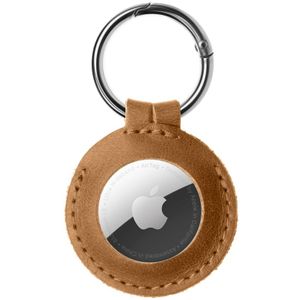 FIXED Leather Case for AirTag brown