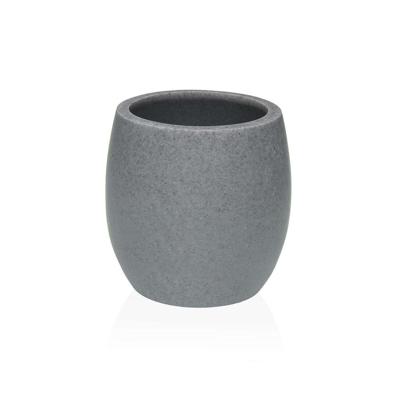 Tandenborstelhouder Versa Luvo Grijs Hars 7,5 x 11,1 x 7,5 cm