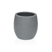 Tandenborstelhouder Versa Luvo Grijs Hars 7,5 x 11,1 x 7,5 cm