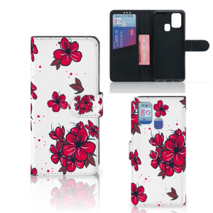 Samsung Galaxy M31 Hoesje Blossom Red