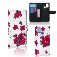 Samsung Galaxy M31 Hoesje Blossom Red