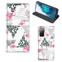 Samsung Galaxy S20 FE | Hoesje maken | Flamingo Triangle Samsung Galaxy S20 FE | Hoesje maken | Flamingo Triangle
