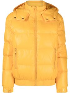 TWINSET doudoune à plaque logo - Jaune