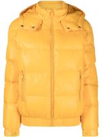 TWINSET doudoune à plaque logo - Jaune