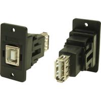 Cliff Adapter, Bus, inbouw USB-poort Type-B - USB-poort Type-A CP30607NX 1 stuk(s) - thumbnail