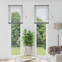 Raam Blind met gordijnen Anders Zilver 60 x 220 cm Aluminium