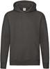 Fruit Of The Loom F421N Premium Hooded Sweat - Charcoal (Solid) - XL