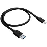 Akyga AK-USB-15 USB-kabel USB 3.2 Gen 1 (3.1 Gen 1) 1 m USB C USB A Zwart - thumbnail