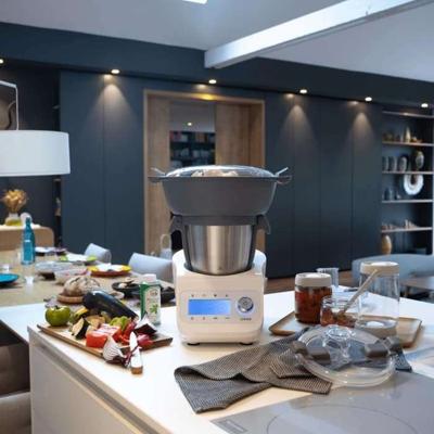 LIVOO DOP219W - Super Cooker multifunctionele robot - 12 snelheden - 125 tot 5000 tpm - 3,5L roestvrijstalen kom - 1000W - Wit