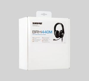 Shure BRH440M Headset Bedraad Hoofdband Zwart