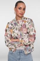 Geisha Bomber Jacket Leaves 65090-26 Jackets 720 Sand/green/gold