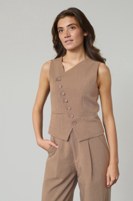 Sisters Point Gilet Gata-Ve2 | Sand