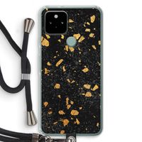 Terrazzo N°7: Pixel 5 Transparant Hoesje met koord