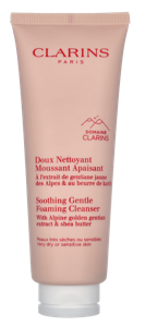 Clarins Soothing Gentle Foaming Cleanser 125 ml Make-up verwijderaar en reiniger Dames