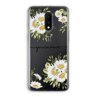 Daisies: OnePlus 7 Transparant Hoesje