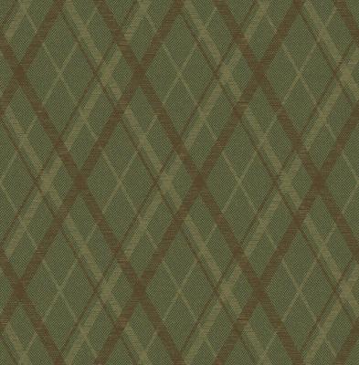 Dutch Wallcoverings Sauvage Ruit - Groen