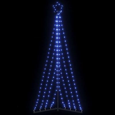 Kerstboomverlichting 339 blauwe LED's 187 cm