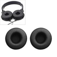 2 stuks voor Sony MDR-XB450AP AB XB550 XB650 XB400 oortelefoon kussen cover earmuffs vervanging Earpads met mesh (Plastin)