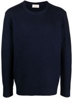 Altea pull en laine vierge à col rond - Bleu