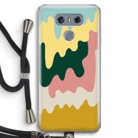 Baar B: LG G6 Transparant Hoesje met koord