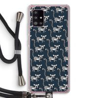 Makis: Samsung Galaxy A51 5G Transparant Hoesje met koord
