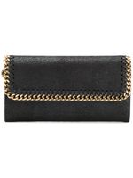 Stella McCartney Falabella continental wallet - Noir