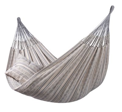 Hangmat 2 Persoons Comfort Smoke - Colombiaanse - Grijs - 180 kg - Tropilex