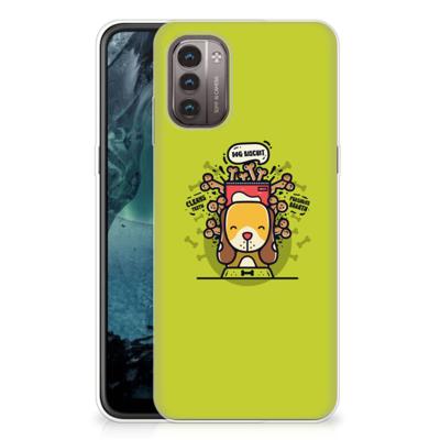 Nokia G21 | G11 Telefoonhoesje met Naam Doggy Biscuit Nokia G21 | G11 Telefoonhoesje met Naam Doggy Biscuit